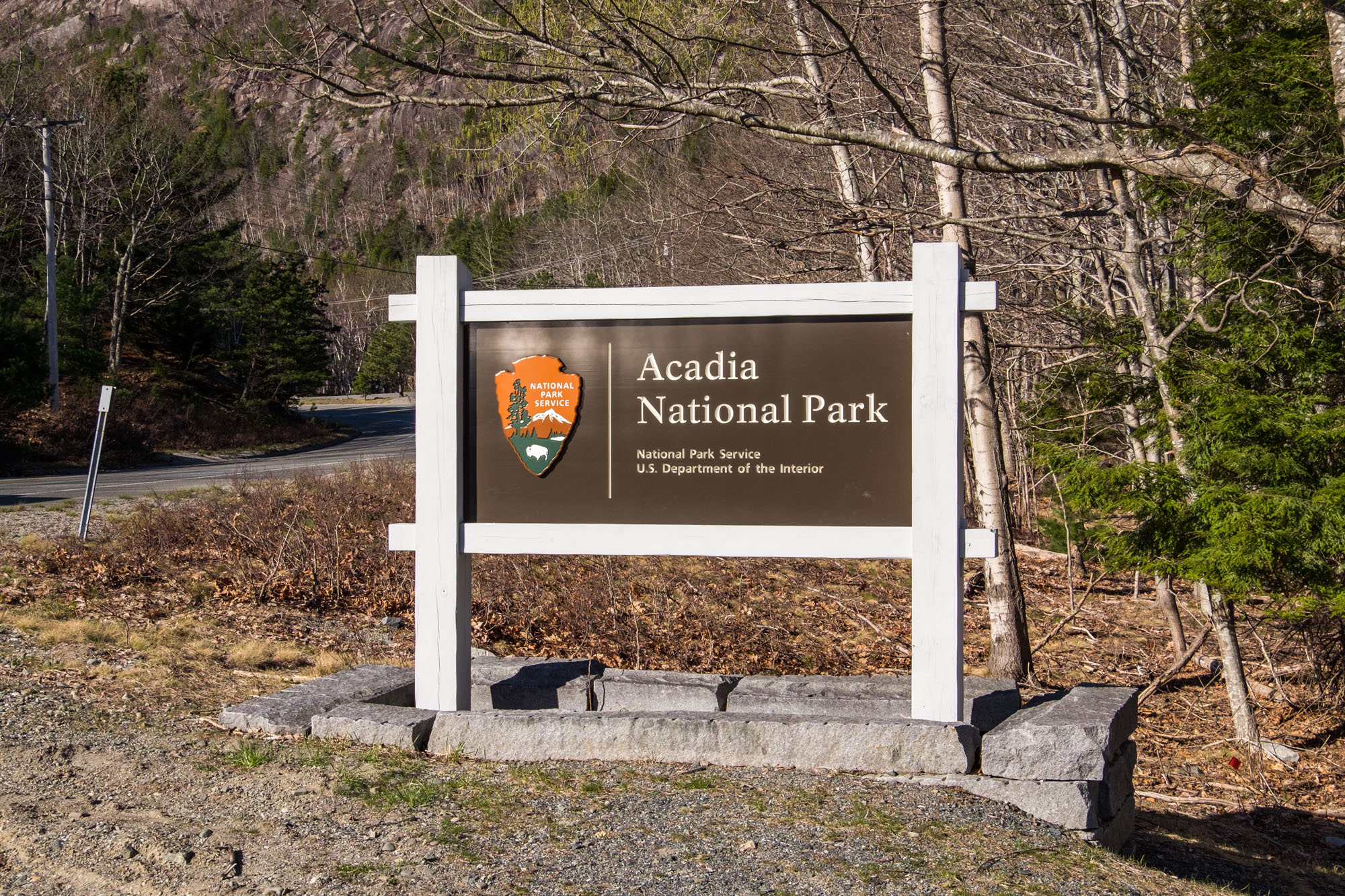 It's only 27 miles, but you could spend 1/2 the day driving the loop if you stop and enjoy the views. Acadia National Park The Greatest American Road Trip
