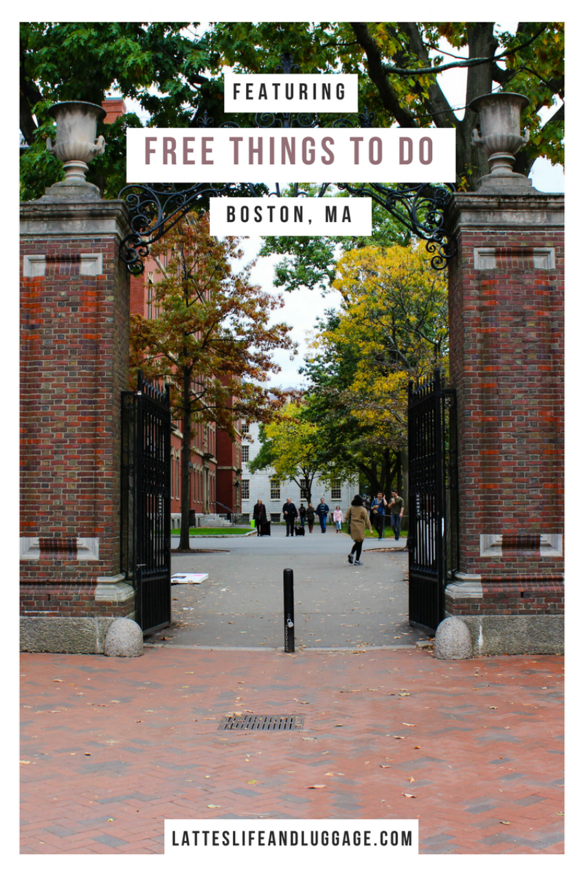 Here are the historic sites along the freedom trail that are free or by suggested donation: 7 Free Things To Do In Boston Lattes Life Luggage